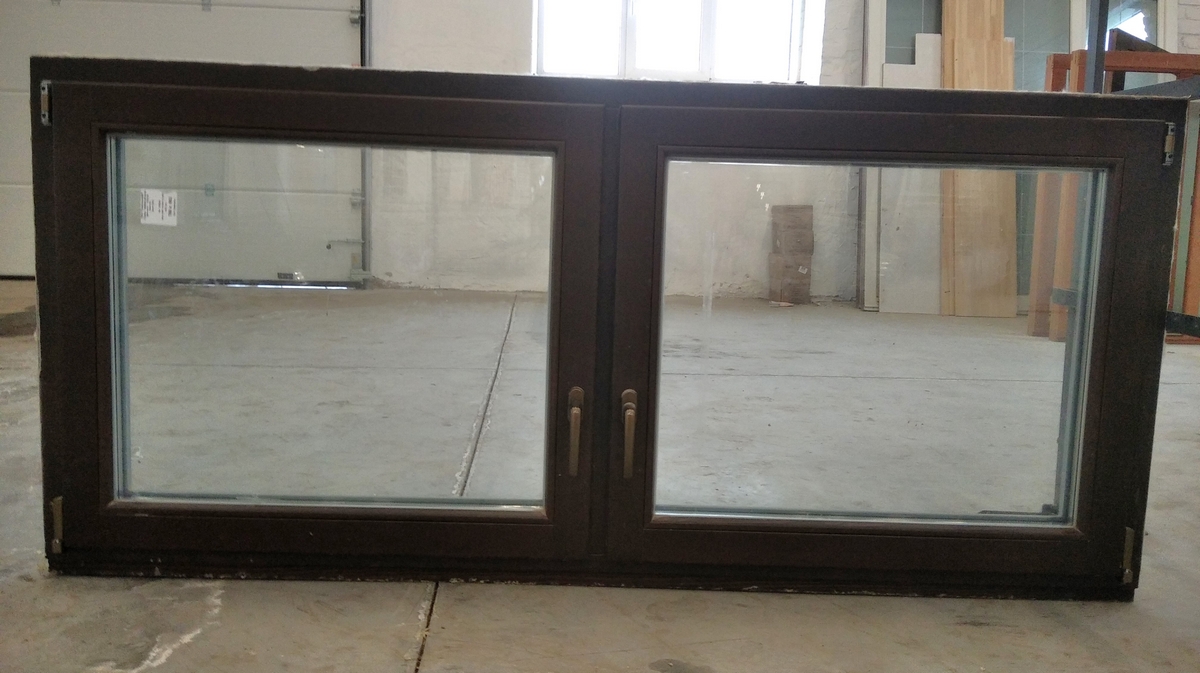 Деревянное окно со стеклопакетом за 29600 рублей